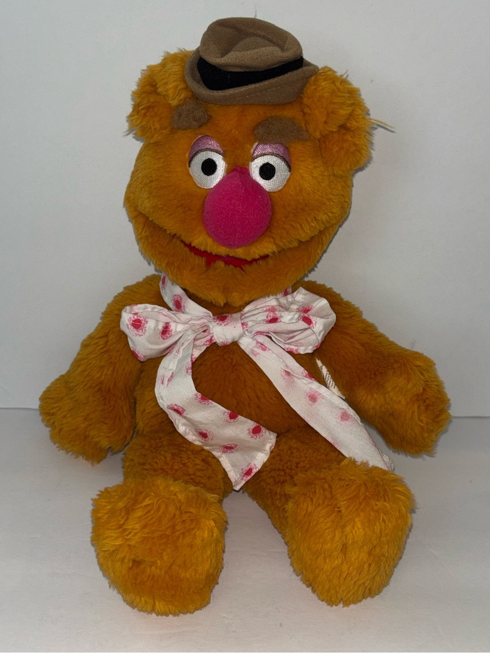 Jim Henson The Muppets Show Fozzie Bear Plush Stuffed Animal 17” 2003 Sababa Toy